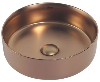 Раковина ABBER Bequem AC2108MRG 36см розовое золото матовое